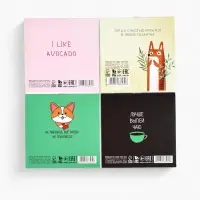 Блокнот 10&times;10, 16 л., &laquo;Зверята&raquo; МИКС