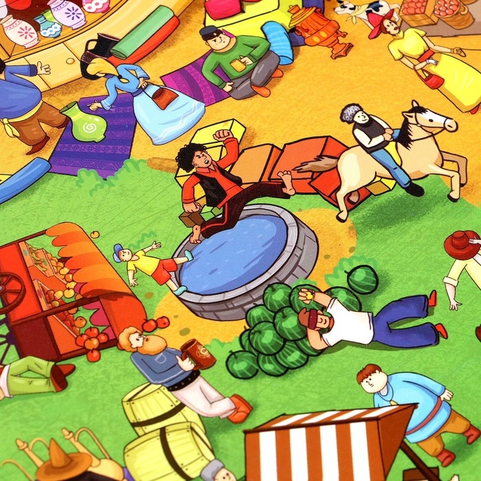 Настольная игра на внимательность «Базарный день», 2-4 игрока, 6+ Настольная игра на внимательность «Базарный день», 2-4 игрока, 6+