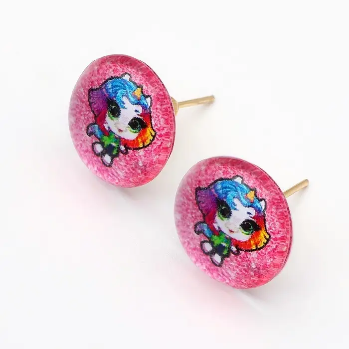 Серьги гвоздики «Стиль на каждый день» 1.5 х 1.5 см