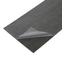 Плитка виниловая самоклеящаяся 91х15 см, ясень темный