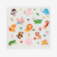 Термонаклейка &laquo;Весёлый зоопарк&raquo;, 19.5&times;21 см, 14 дизайнов