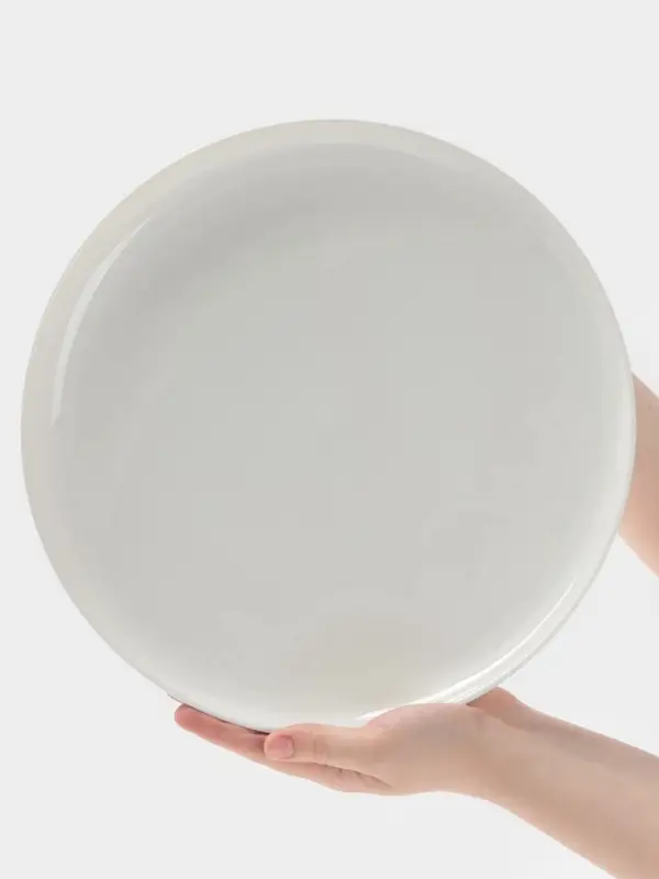 Тарелка для пиццы Hanna Kn&ouml;vell, d=30 см, фарфор, белая