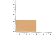 Лейбл кожаный Pasek, M, бежевый