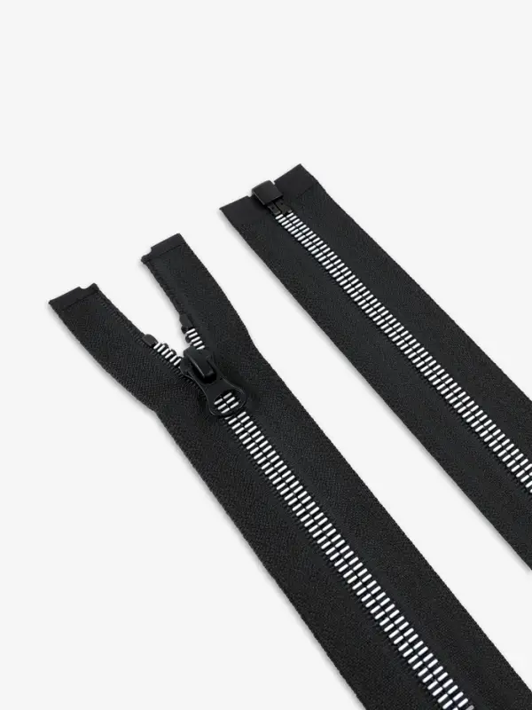 Молния &laquo;Трактор&raquo;, №5, разъёмная, 80 см, замок автомат, чёрная