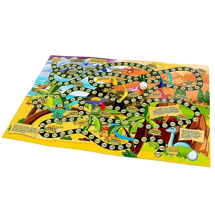 Игра-ходилка «Динозавры» Игра-ходилка «Динозавры»