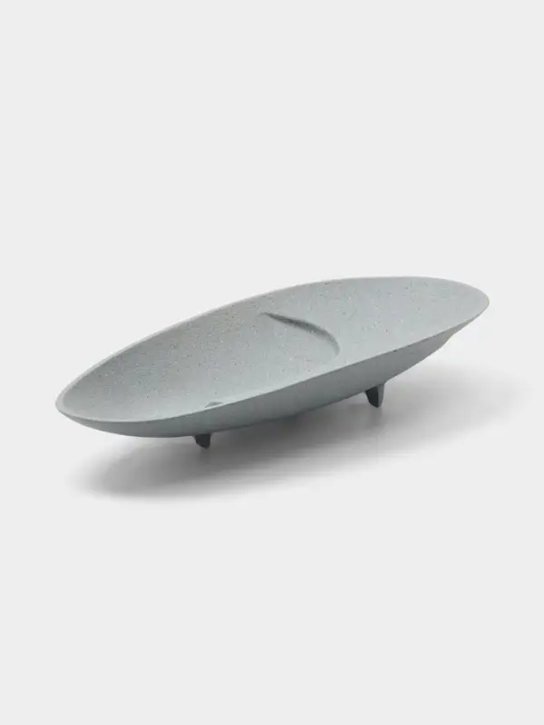 Блюдо &laquo;Лицо камень&raquo;, 47&times;23&times;7 см, алюминий