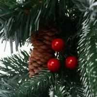 Гирлянда новогодняя &laquo;Зимнее волшебство. Зимний шик&raquo;, ёлочная, 270 см, d=25 см, 220 веток
