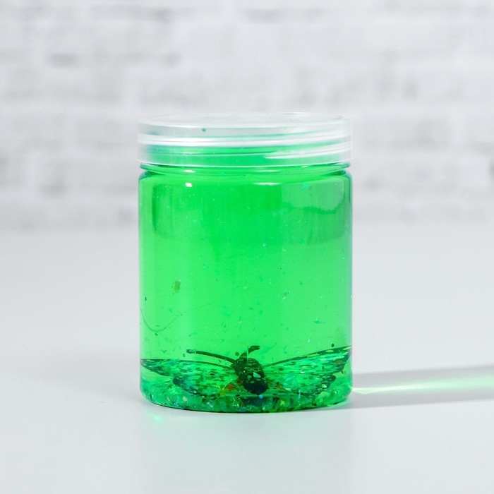 Лизун - слайм «Бабочка», твёрдый, цвета МИКС Лизун - слайм «Бабочка», твёрдый, цвета МИКС