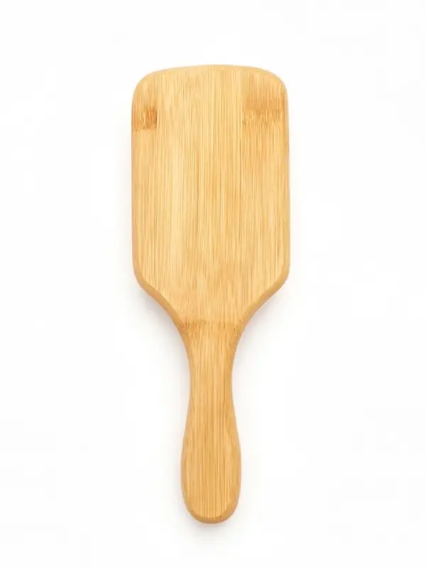 Расчёска массажная BAMBOO, широкая, бамбуковая, 8&times;25(&plusmn;1) см
