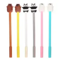 Ручка-прикол Calligrata &laquo;Мишка&raquo;, синий стержень, гелевая, МИКС