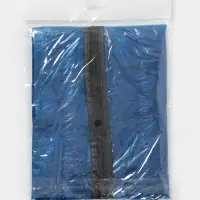 Чехол для одежды Доляна, 60&times;160 см, цвет синий, прозрачный
