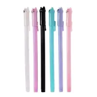 Ручка-прикол Calligrata &laquo;Котик&raquo;, чёрный стержень, гелевая, МИКС