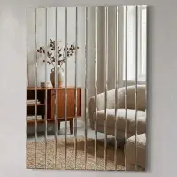 Зеркало настенное TAKE IT EASY &laquo;Линии&raquo;, 20 шт., акриловое, на клеевой основе, 30&times;3 см