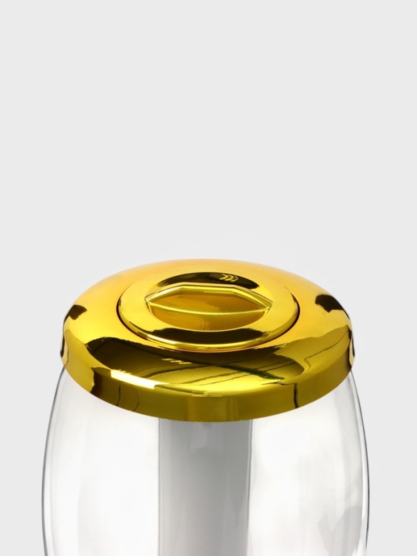 Башня пивная MonlinGold, 3 л, ёмкость для льда, подсветка, пластик, залотистый Башня пивная MonlinGold, 3 л, ёмкость для льда, подсветка, пластик, залотистый