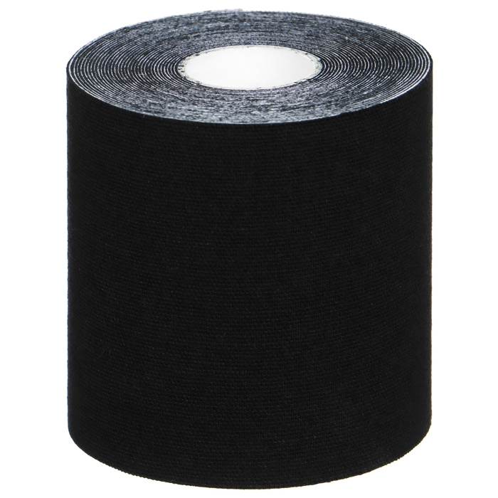 Кинезиотейп ONLYTOP, 7,5 см х 5 м, цвет чёрный Кинезиотейп ONLYTOP, 7,5 см х 5 м, цвет чёрный