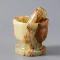 Набор ступка с пестиком, оникс 7 х 8 х 8,5 см