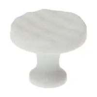 Ручка кнопка CAPPIO RK001, d=32 мм, белая, набор 10 шт.