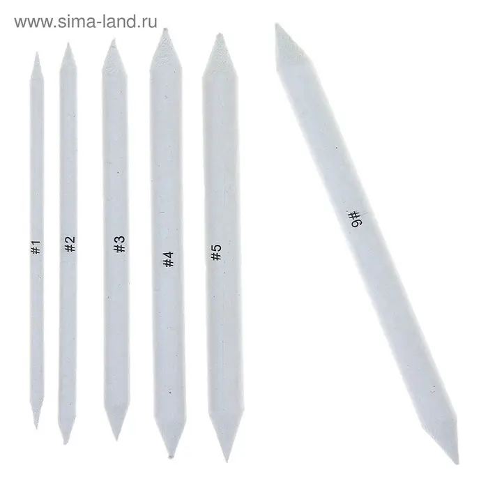 Набор инструментов для растушёвки, 6 штук