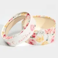 Коробка для макарун, кондитерская упаковка тубус с окном, &laquo;С любовью&raquo; 12&times;12&times;5 см