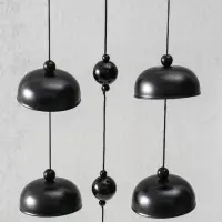 Музыка ветра металл "Ом (мантра)" 4 колокольчика 62х10х5 см Музыка ветра металл "Ом (мантра)" 4 колокольчика 62х10х5 см