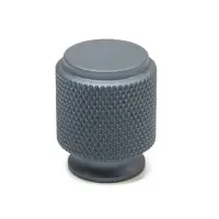 Ручка-кнопка CAPPIO PK327, d=20 мм, цвет графит, 8 шт.