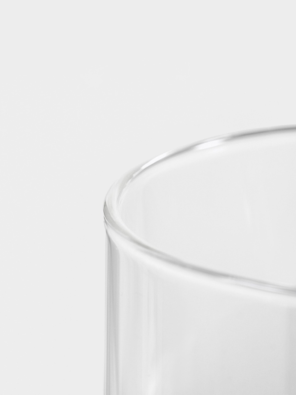 Кружка стеклянная штабелируемая "Боттом", 250 мл, 7,9х6,3 см