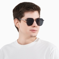 Очки солнцезащитные uv 400, дужка 13 см, ширина 12.5 см, линза 5.1×5.4 см