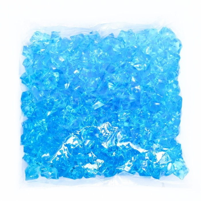 Искусственный лед, 260 шт, 25 х 18 мм, синий Искусственный лед, 260 шт, 25 х 18 мм, синий