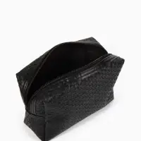 Косметичка дор Плетенка, 16*5*10, отдел на молнии, черный