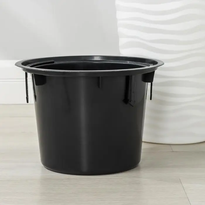 Кашпо для цветов со вставкой &laquo;Оазис&raquo;, 25 л (5 л), пластик, белое