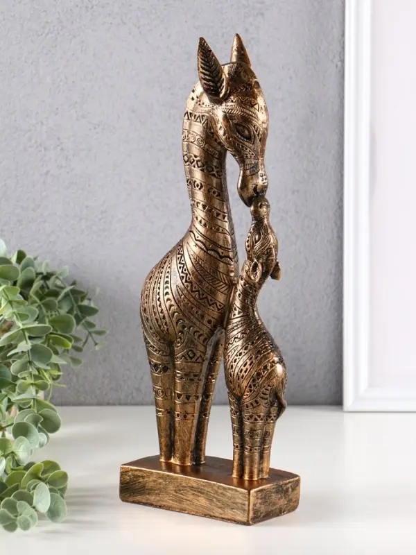 Фигура Фигура "Зебра с детенышем" 33х12х6 см