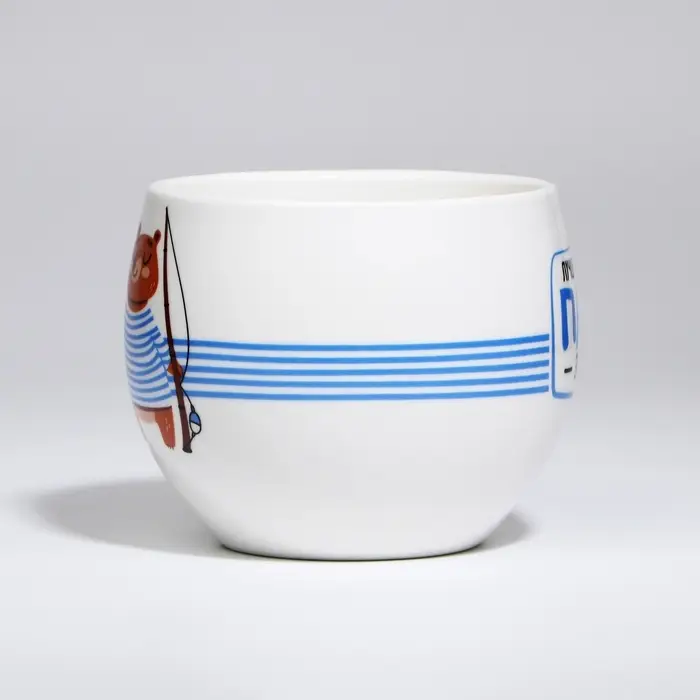 Кружка чайная керамическая &laquo;Самый добрый папа&raquo;, 600 мл