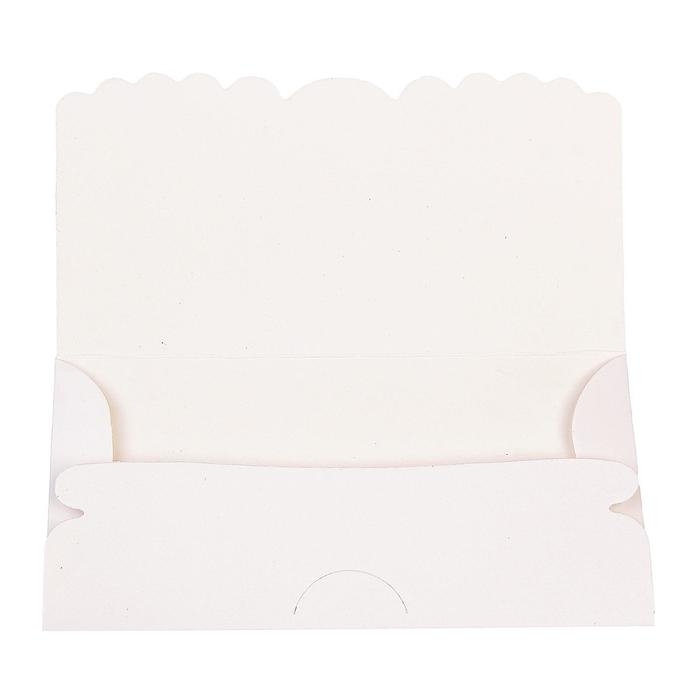 Конверт деревянный резной "С Днем Рождения!" сладости