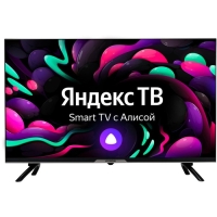 Телевизор Hyundai H-LED32BS5003, 32", 1366x768, DVB-T2/C/S2,HDMI 2, USB 1, SmartTV,чёрный