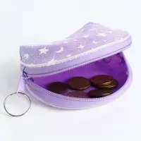 Кошелёк &laquo;Звёзды&raquo;, монетница, на молнии, Выбражулька, МИКС