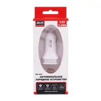 Автомобильное ЗУ AVS UC-323, 2 USB, 3.6 A, 18 Вт (A78021S)
