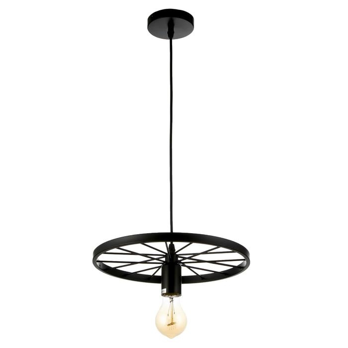 Светильник BayerLux 1251/1BK E27 40Вт черный 30х30х10-110 см