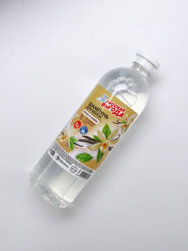 Русская Выгода Шампунь для волос ваниль и сливки, 1000 мл