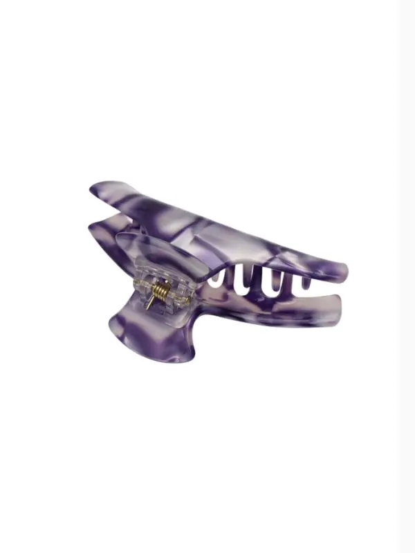 Краб для волос "Линда" дуга грация, 8,5х3,5 см, микс