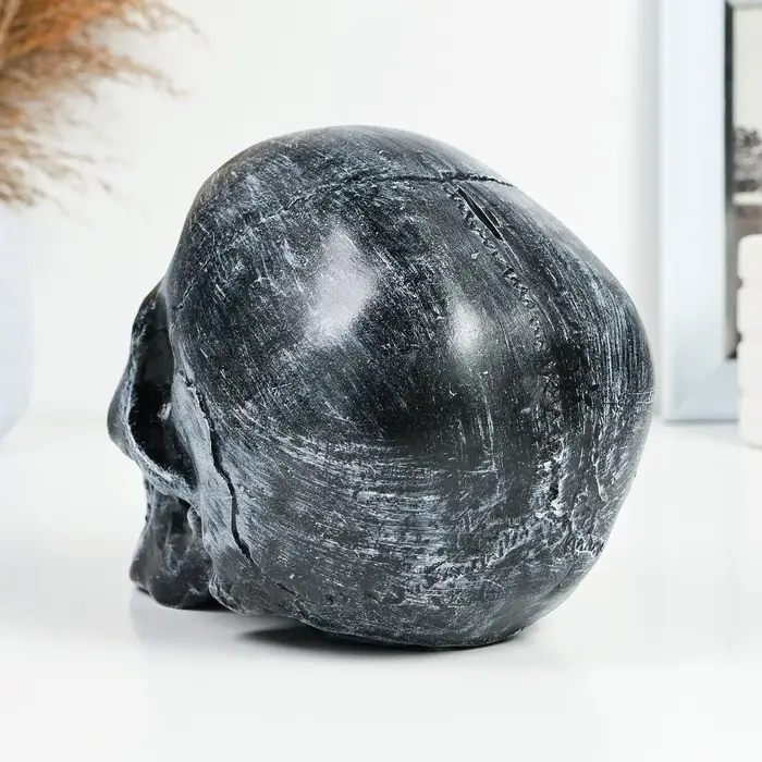 Копилка для денег &laquo;Череп&raquo;, полистоун, 16&times;13&times;22 см