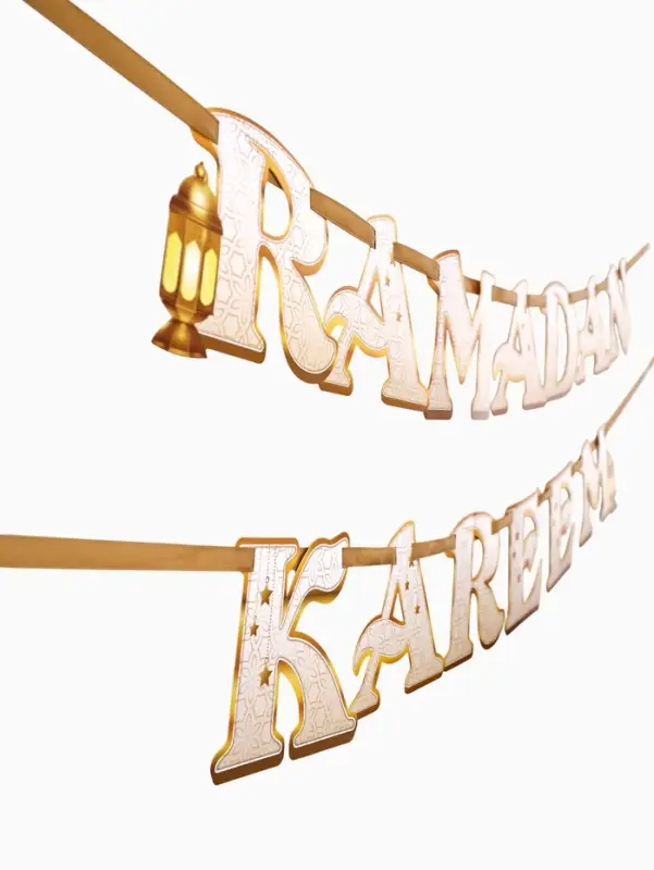 Гирлянда на ленте на Рамадан, 250 см