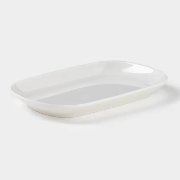 Блюдо прямоугольное &laquo;Селина&raquo;, 18&times;11.2&times;1.8 см, белое