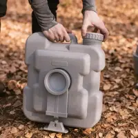 Биотуалет жидкостный, 10 л, съёмный бак, Greengo