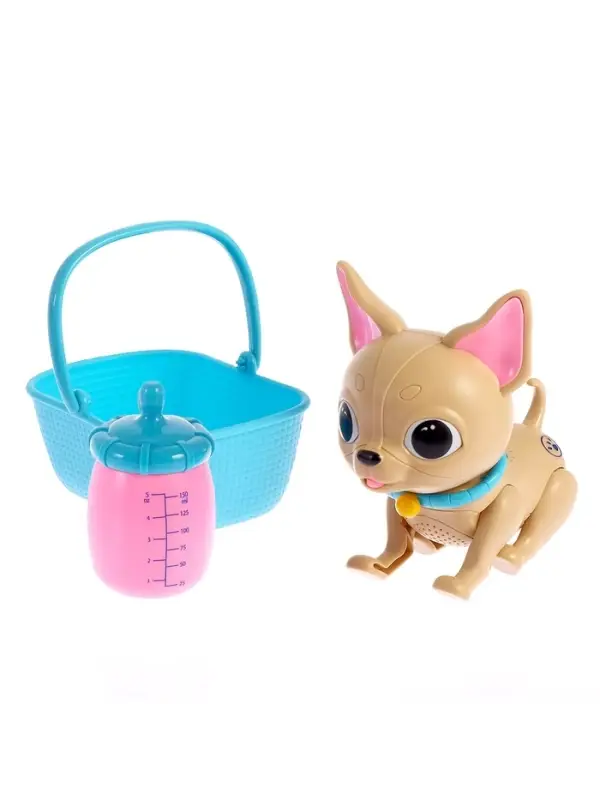 Интерактивная игрушка ZABIAKA &laquo;Милый питомец&raquo;, собачка, световые и звуковые эффекты