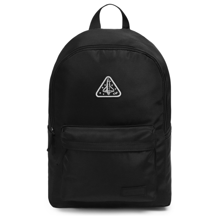 Рюкзак текстильный РОСКОСМОС х ONLYTOP, с карманами, цвет чёрный Рюкзак текстильный РОСКОСМОС х ONLYTOP, с карманами, цвет чёрный