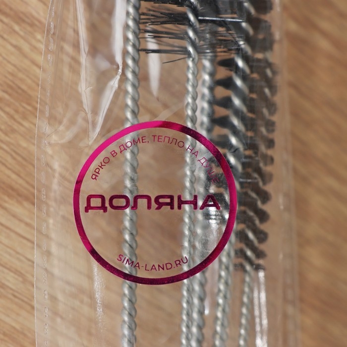 Набор ёршиков для посуды Доляна «Универсал», 5 шт, от 28×3 до 12,5×0,6 см Набор ёршиков для посуды Доляна «Универсал», 5 шт, от 28×3 до 12,5×0,6 см