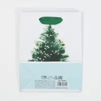 Пакет подарочный новогодний ламинированный &laquo;Морозная свежесть&raquo;, 12 х 15 х 5.5 см