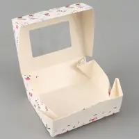 Коробка подарочная с окном &laquo;Самой чудесной&raquo;, 10&times;8&times;3.5 см, самосборная