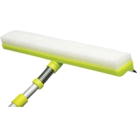 Швабра для мытья окон Home Queen сгон(склиз) губка, ручка телескопическая