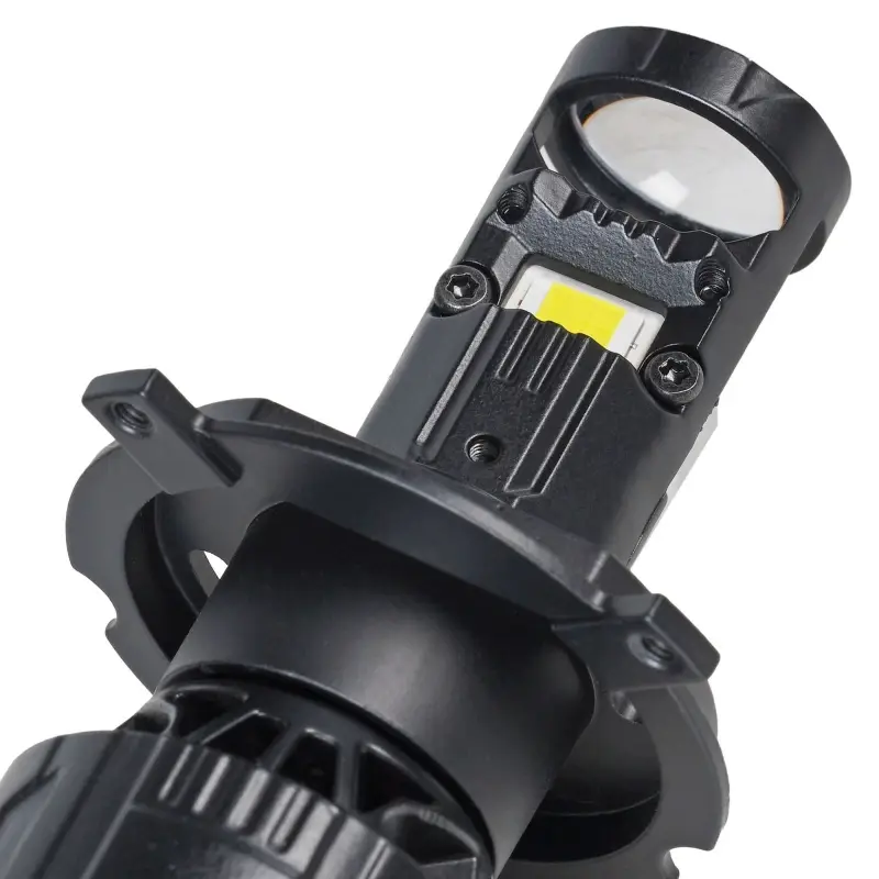 Лампа светодиод. H4 ECO LENS, 45Вт, 5700Лм (2850Лм x 2), 6500К, 12/24В, кмпл. 2 шт.